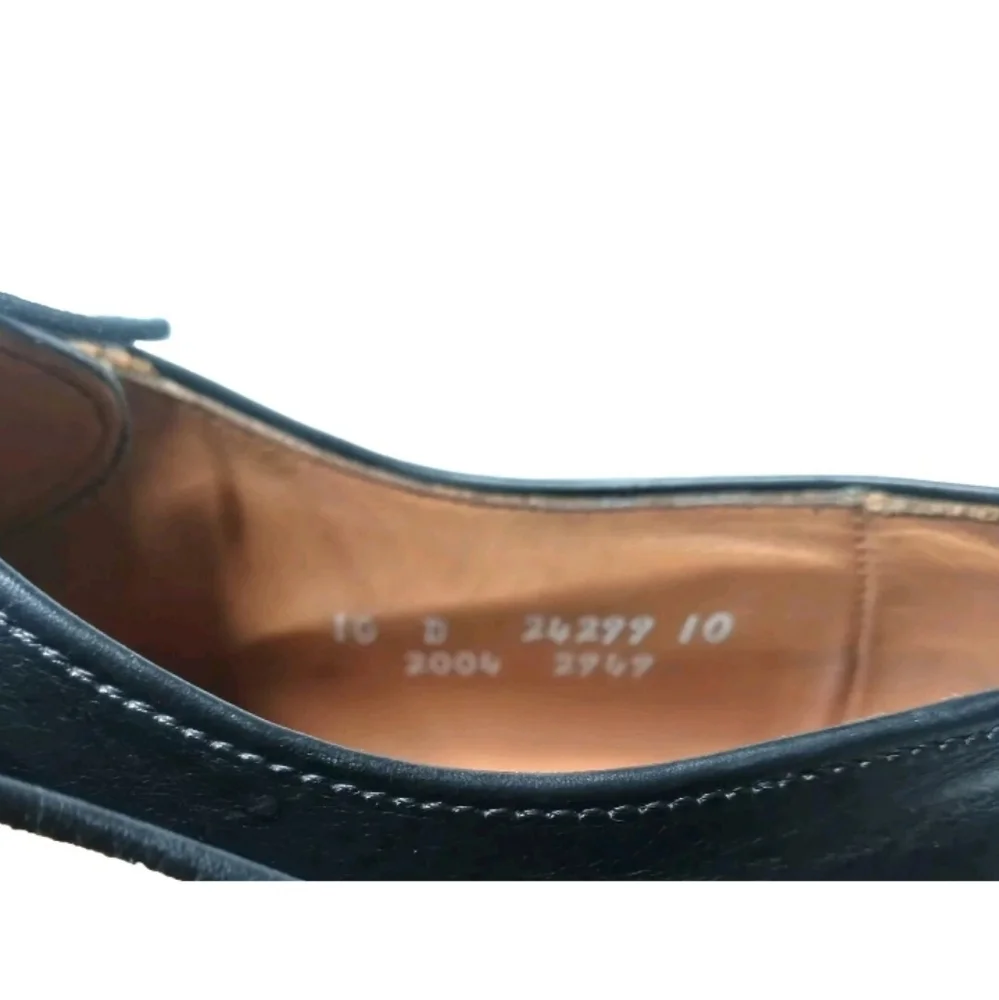 Allen Edmonds Byron Cap Toe Oxfords Men's Size 10 D Made In USA Quarter Brogue - Picture 4 of 12